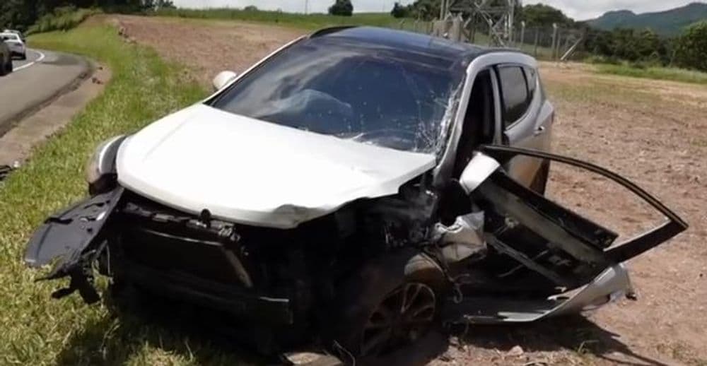 Colisão frontal na BR-277 em Prudentópolis deixa dois mortos e dois feridos