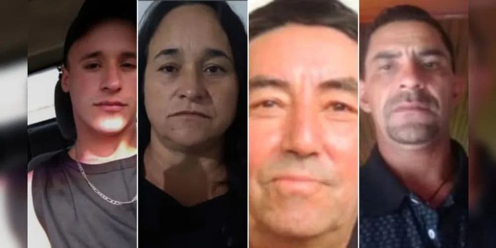 Identificadas vítimas de acidente com quatro mortos em Guamiranga