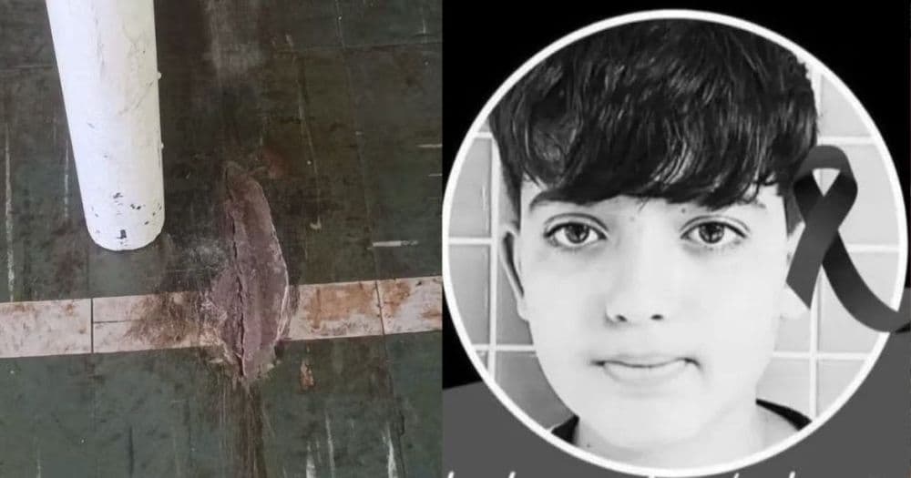 Menino de 12 anos morre após ser atingido por trave de futebol no Paraná