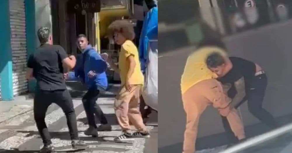 Deputado Renato Freitas se envolve em briga no Centro de Curitiba; vídeo mostra troca de socos