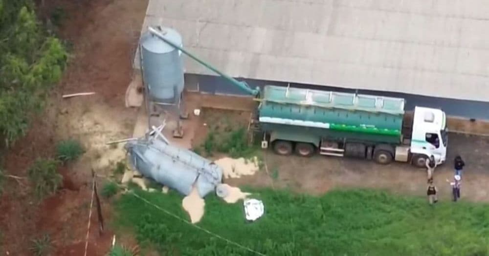 Produtor rural morre após silo desabar e vítima cair de 10 metros no PR