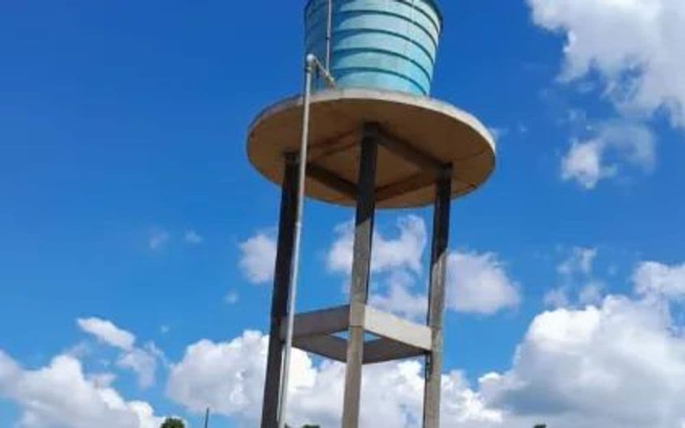 Abastecimento de água em Fernandes Pinheiro ganha reforço de 50% com novo reservatório